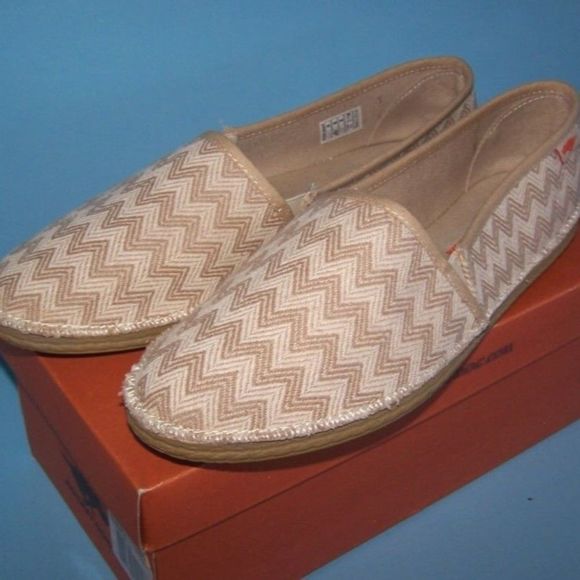 Rocket Dog Henna Wave Runner Espadrilles Chevron - Picture 1 of 2